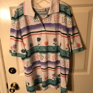 Womens Size XL Alfred dunner SS Top